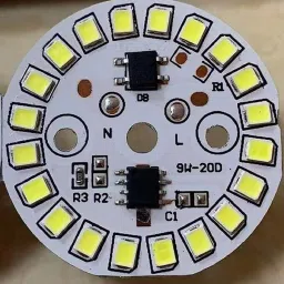 flysmart 9 W Basic Round B22 D LED Bulb image 2