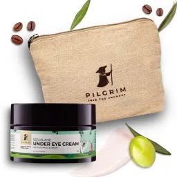Squalane Under Eye Cream with Caffeine For Dark Circles & Wrinkles With Jute Bag-image-67