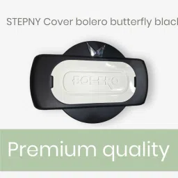 STEPNY COVER BUTTERFLY BLACK BOLERO Car Grill Cover-image-4