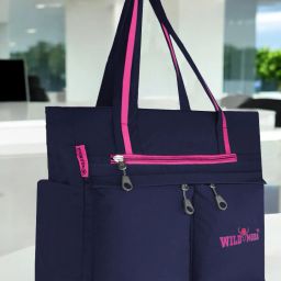 Women Blue, Pink Shoulder Bag - Extra Spacious-image-122