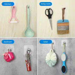 Glossy Shower Rod Hook-image-3