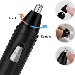KME Professional 3 in 1 Nose/Beard/Eyebrows Trimmer Rechargeable washable Head Grooming Kit 45 minRuntime 3 Length Settings image 3