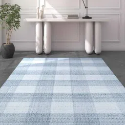 jaipur rugs Blue Polyester Geometric 60 x 84 Inches Flat Weaves Dhurries-picture-41