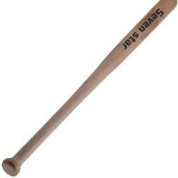 7 star (Heavy Duty)Natural Wood Baseball Bat unisex baseball {gold brown..} Willow BaseballBat For 15+ Yrs-image-66