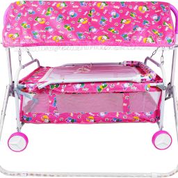 Baby Cradle Mosquito Net Jhula Palna Stroller Infant & Toddler Beds Bassinet-11