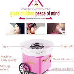 agyvvt Two Color Output Cotton Candy Maker image 5