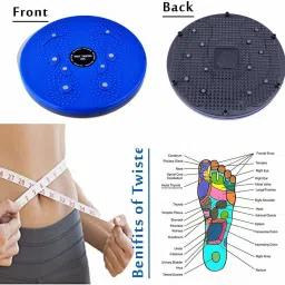2 in 1 Tummy Twister Abdominal ABS Exerciser and Twisting Waist Disc Ab Exerciser-5