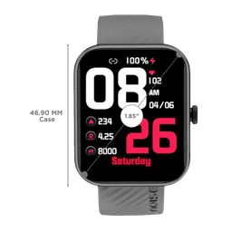 noise ColorFit Victor Smartwatch with Bluetooth Calling (46.9mm TFT LCD Display, IP68 Waterproof, Grey Strap) image 3