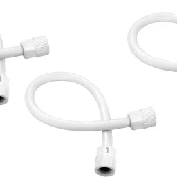 PTMT Connection Pipe/Hose Pipe 24 Inch for Geyser, Wash Basin (Multi Purpose) Hose Connector Plumbing Pipe for Hot & Cold Water Pack of 3 Hose Pipe-image-22