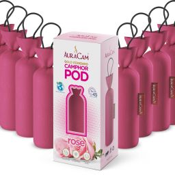 Camphor Rose Pod Air Freshener, Long Lasting Original Freshener for Room Potpourri-image-11