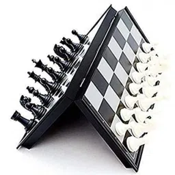 moxtiza Toys Chess Board Magnetic Chess Set with Folding Chess Board Party & Fun Board Game image 2