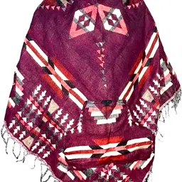 Wool Blend Poncho-image-12