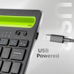 Acer ZC.A01SI.18K Wireless, Bluetooth Standard Multi-device Keyboard Compatible with Desktop, Laptop, Tablet, Mac image 3