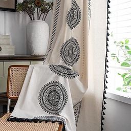 urban space 152 cm (5 ft) Cotton Room Darkening Window Curtain Single Curtain-picture-12
