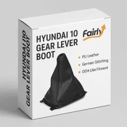 Fairly Hyundai i10 Gear Lever Boot – Premium PU Leather Gear cover – OEM Fit Gear Knob-picture-18