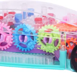 paramount gallery Transparent Musical Concept Racing Car with 3D Flashing LED Lights -A425-picture-32