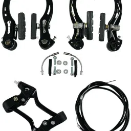 Cycle V-Brake Power Brakes Complete Component Set Bicycle Brake Disk-13