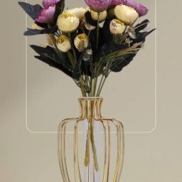 Forever Bloom Decorative Artificial Flower Bunch Red, White, Pink Eucalyptus Artificial Flower-image-95