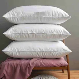 luxory Microfibre Solid Sleeping Pillow Pack of 3-10