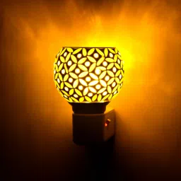 LED Kapoordani/Aroma Oil Diffuser With On Off Switch To Toggle For Burner & Lamp Glass, Plastic, Steel Incense Holder-image-57