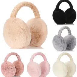 Pack of 3 Winter Outdoor Wear Adjustable Ear Muffs random colour Ear Muff-19