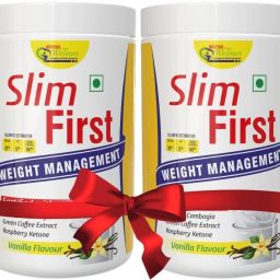 SlimFirst Weight Management Shake Digestive Support, Low-Calorie Buy1 Get1 Whey Protein-image-10