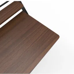 innofur Meleti Folding Study Desk (Large)/Foldable Office Table/Adjustable Laptop Desk Table Large (Large, Brown) Engineered Wood Study Table image 3