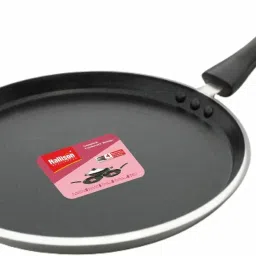 6MM Thikness 3 layer coating & 3 REVIT HANDLE non- stick dosa tawa Tawa 28 cm diameter-10