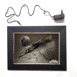 PUBG DP-28 LED FRAME 11.5 BY 15.55 15.5 inch LED PHOTO FRAME-38