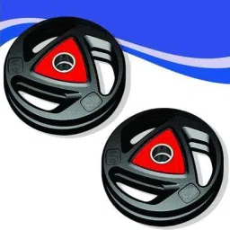 5 kg Olympic Triangle Weight Plates (2.5x2 )- 50 mm Hole Home Gym Combo-image-38