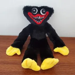 Stuffed Creepy Huggy Wuggy Plush Monster Horror Scary Toy for Kids- 70 cm-0