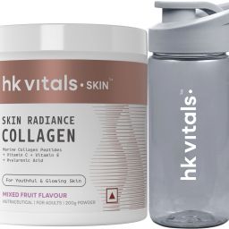 Skin Radiance Collagen Supplement with Biotin, Mixed Fruit with Sipper-25