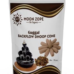 Backflow Incense Cone, Backflow Dhoop Cones for Pooja Smoke Fountain, Guggal Dhoop-image-47