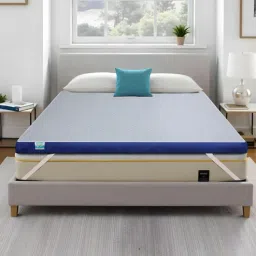 clouddio from pepperfry May Cool Gel Memory Foam 2 Inch Queen Size Mattress Topper-picture-12