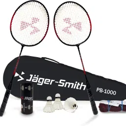 PB-1000 Combo, JSBN-101 & Featherlite 2 Shuttle Badminton Kit-23
