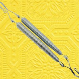 Baby Kids swing spring cradle Infant ,jhula Stainless Steel, hanging spring only-image-48