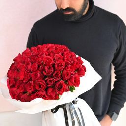 Scarlet 100 Love Roses-10