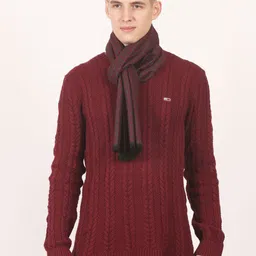 Calvadoss Men Patterned Acrylic Mufflers-image-41
