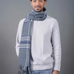 Tossido Unisex Checked Acrylic Mufflers-image-89