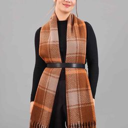 Tossido Unisex Checked Acrylic Mufflers-image-92