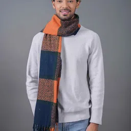 Tossido Unisex Checked Muffler-image-59