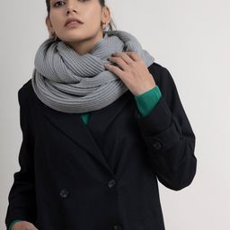 FableStreet Women Grey Textured Mufflers-image-39
