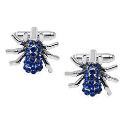 bodha Silver-Plated & Blue Quirky Superhero Collection Cufflink-image-70