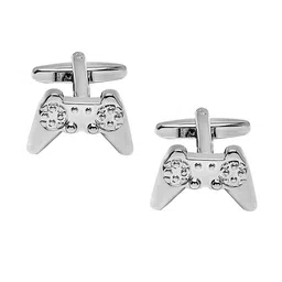 bodha Silver-Toned Quirky Gaming Remote Cufflink-picture-30