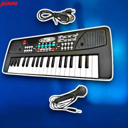 37-Key Musical Piano Keyboard with Microphone 430A1 Song Record Feaure_L77-image-70