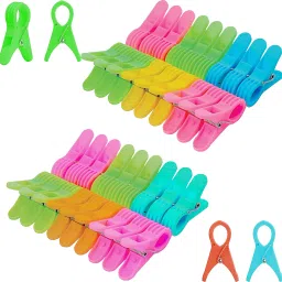 DECALEAST Heavy Clips for Cloth Drying Plastic Cloth Clips-image-70