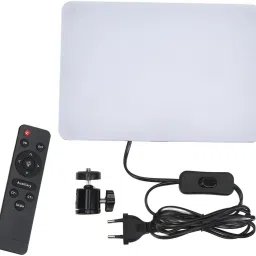 POZUB Photography Fill Light Studio Stream/Makeup Lamp Remote Control LED Panel Light Flash-36