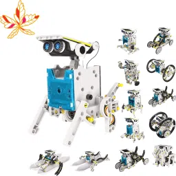 13 in 1 Solar Power Robots Creation Toy, Educational Experiment DIY Robotics Kit-32