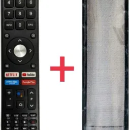 Ethex C-32 New TvR-64 Remote With cover (Remote+Cover) Tv Remote compatible for Bpl Smart led/lcd Tv Remote Control Remote Controller-13