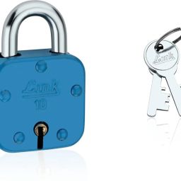 42mm Colored Lock No.10| Steel Body| Brass Levers|2 Silver Keys|1 Padlock-image-23